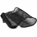 Net Black Media Bag X - mesh bag for substrate with a plastic zipper